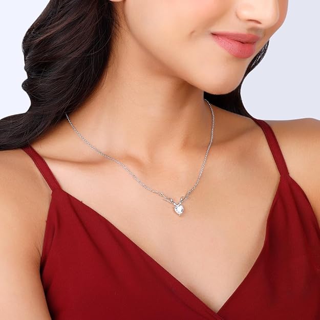 Silver Jewellery|Gifts for Women & Girls|Wedding and Christmas Gifts|6 Months Warranty|Free Life Time Plating